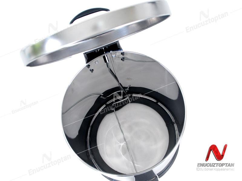 Krom Pedallı Çöp Kovası Ofis Tipi 40 Litre | ID3001