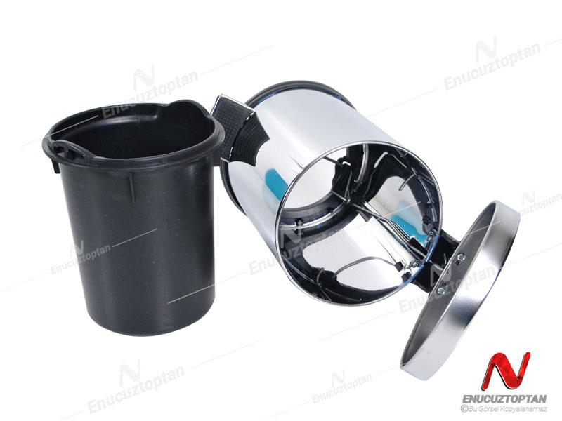 Krom Pedallı Çöp Kovası Ofis Tipi Micro 3 Litre | ID3005