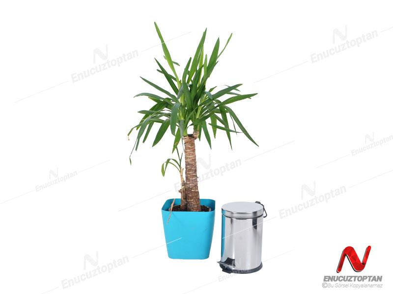 Krom Pedallı Çöp Kovası Ofis Tipi Micro 3 Litre | ID3005