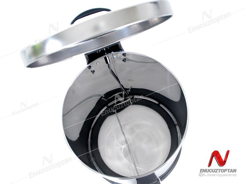 Krom Pedallı Çöp Kovası Ofis Tipi Micro 5 Litre | ID3004