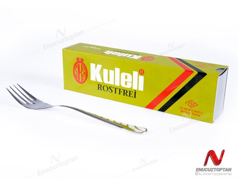 Kuleli Akdeniz 304 Paslanmaz Çelik Balık Çatalı 12li | ID4339