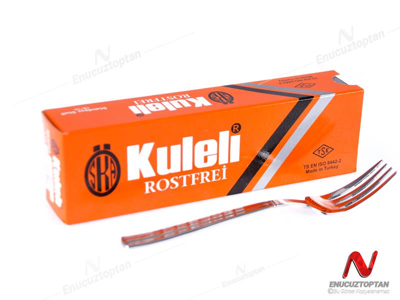 Kuleli İstanbul 304 Paslanmaz Çelik Tatlı Çatalı 12li | ID4327