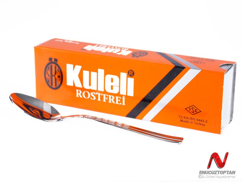 Kuleli İstanbul 304 Paslanmaz Çelik Tatlı Kaşığı 12li | ID4321