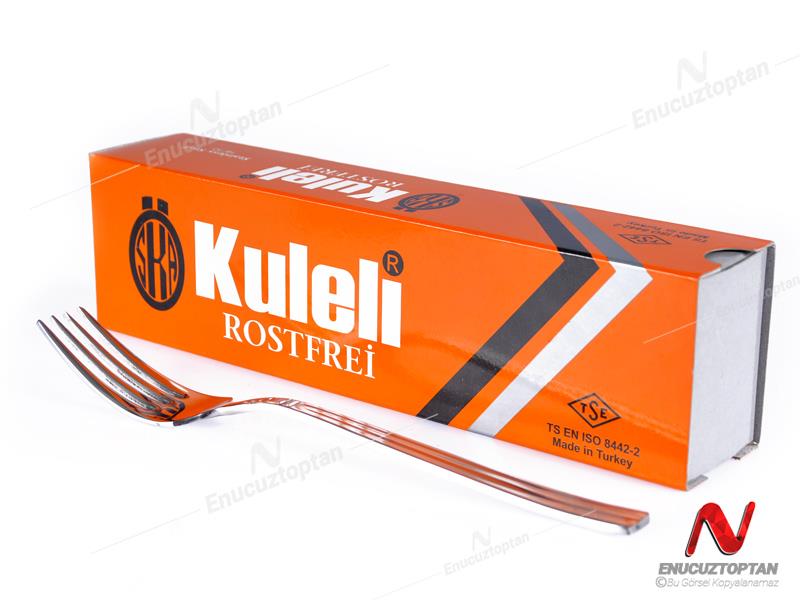 Kuleli İstanbul 304 Paslanmaz Çelik Yemek Çatalı 12li | ID4337