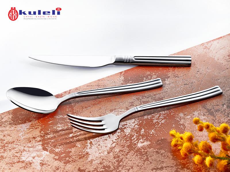 Kuleli İstanbul 304 Paslanmaz Çelik Yemek Kaşığı 12li |  ID4355