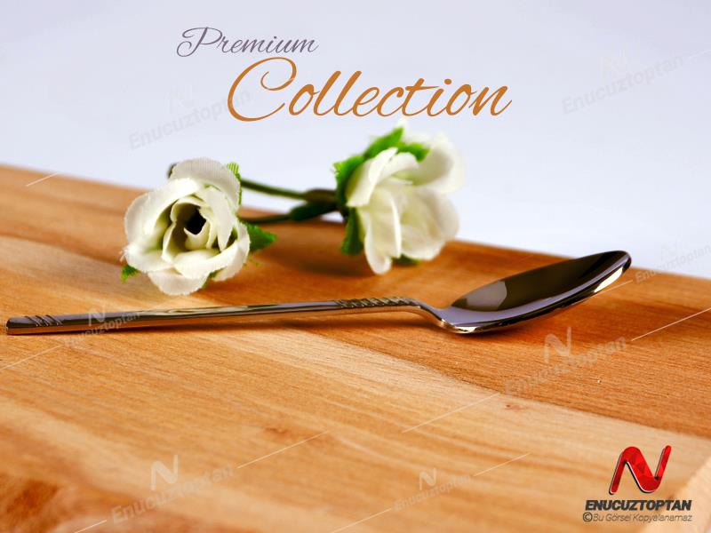 Kuleli Masal 304 Paslanmaz Çelik Çay Kaşığı 12li | ID4341