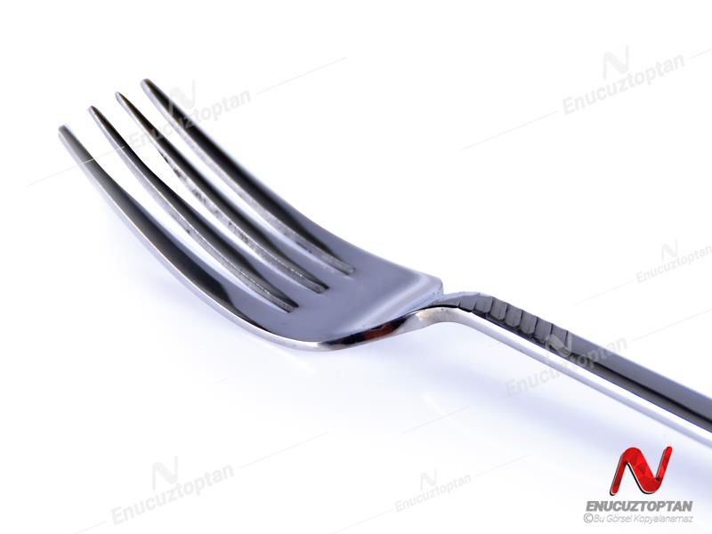 Kuleli Masal 304 Paslanmaz Çelik Yemek Çatalı 12li | ID4336