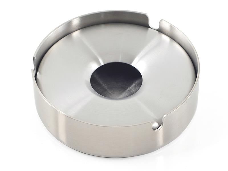 Küllük 430 Çelik İç Kapaklı Yuvarlak Kül Tablası 10cm | ID969