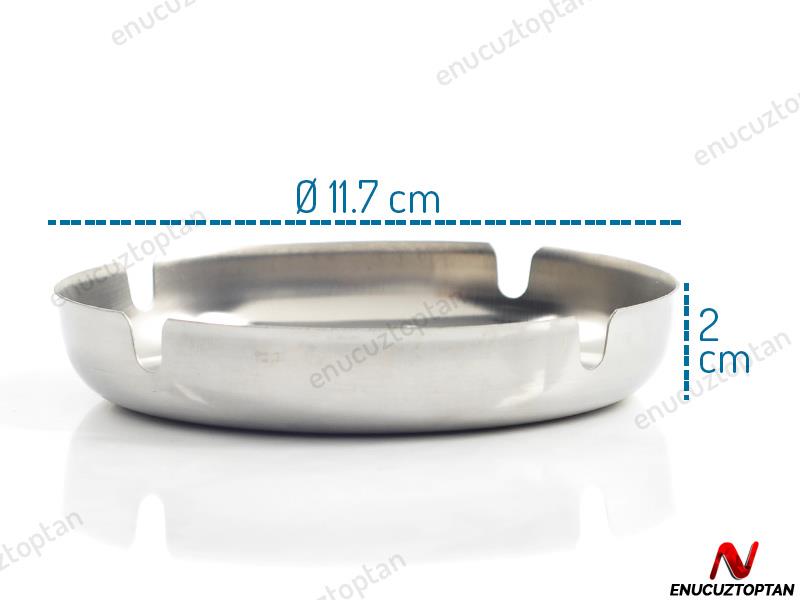 Küllük Açık Yuvarlak Metal Kül Tablası | ID694