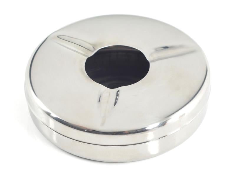 Küllük Kapaklı Yuvarlak Metal Kül Tablası | ID693