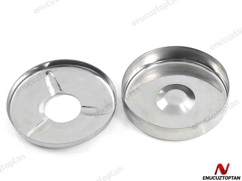 Küllük Kapaklı Yuvarlak Metal Kül Tablası | ID693