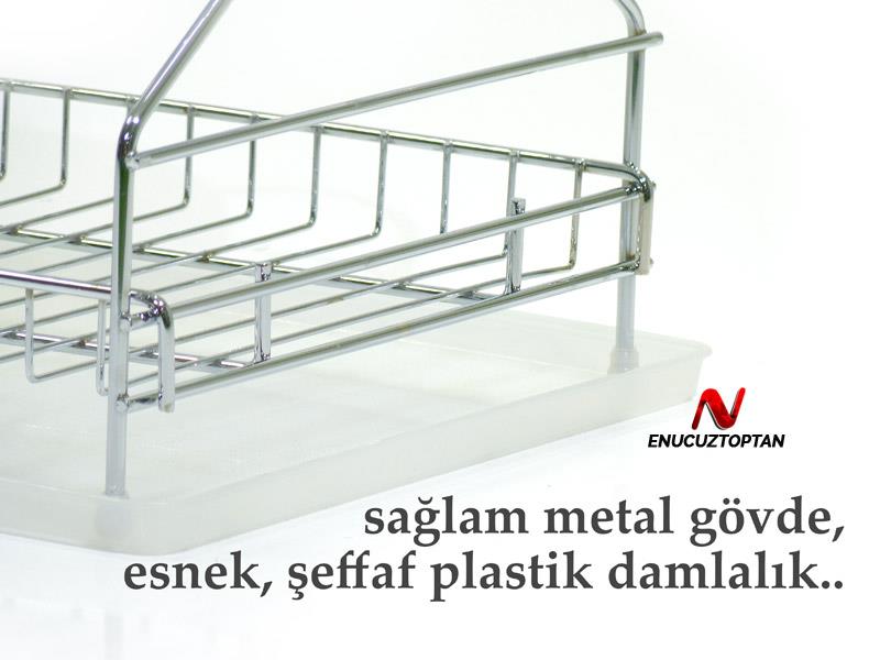Lalezar 516 Metal Kalp Desenli Demonte Tabaklık 2 Katlı | ID1199