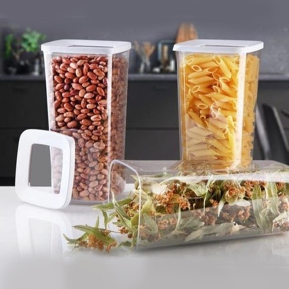 Lossa Kare Saklama Kabı Seti 3'lü 1.7 lt | ID5875