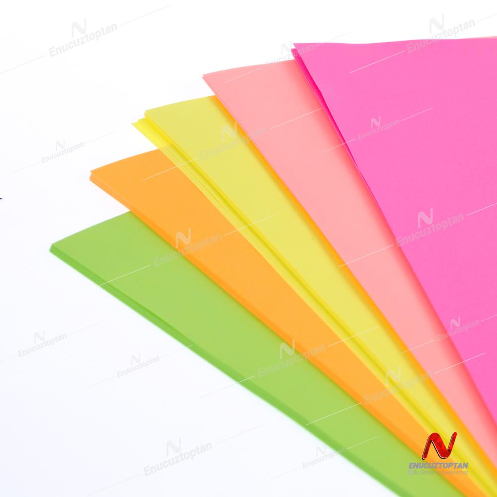 Masis A4 Renkli Fotokopi Kağıdı 100 Adet 80gr 21x30cm |  ID5062