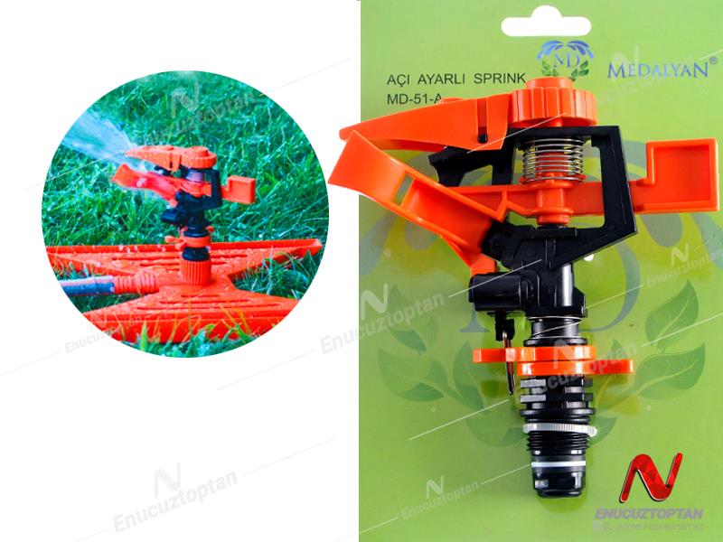 Medalyan MD51A Açı Ayarlı Sulama Fiskiyesi Sprink | ID3078