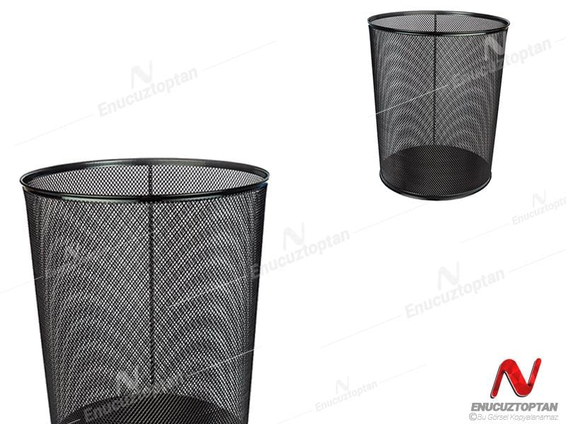 Metal Çöp Kovası Fileli Masa Altı  | ID3637