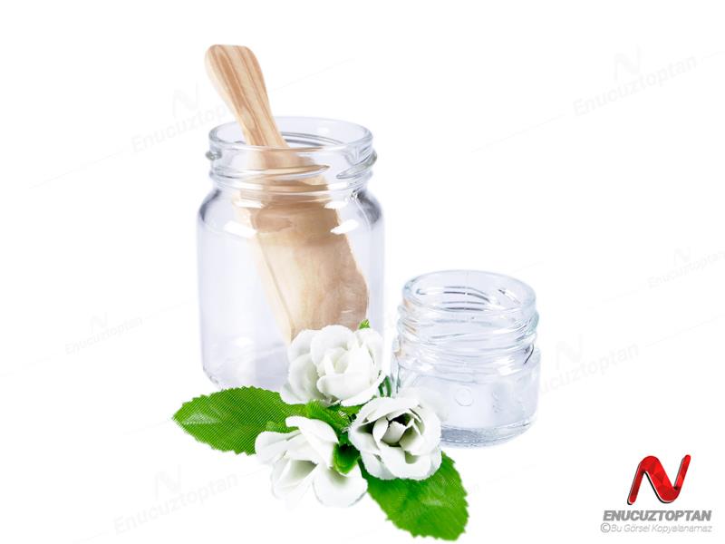 Mini Ahşap Şaşula Baharat Kepçesi 10 cm | ID4444