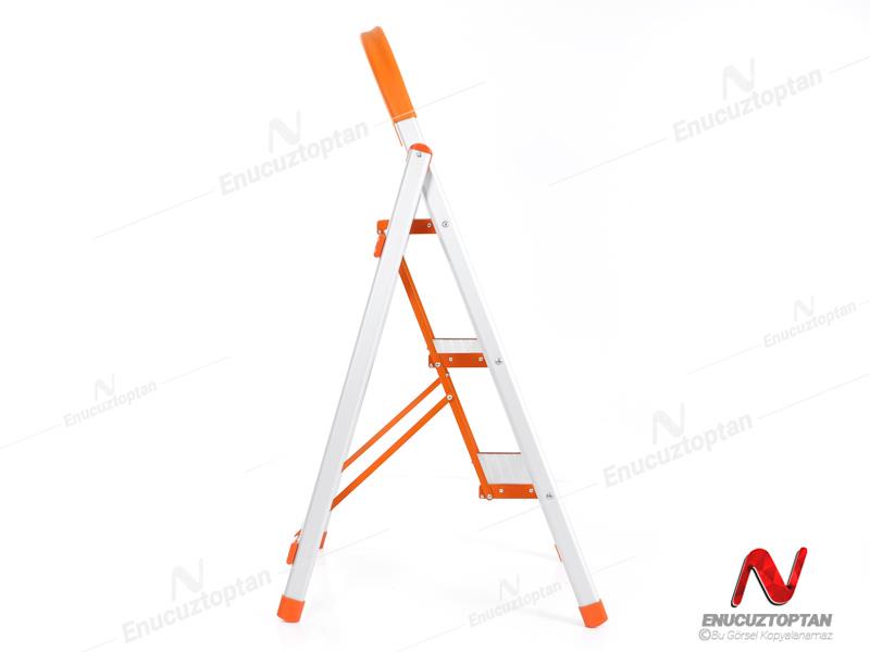 Miras M453 Alüminyum 3 Basamaklı Katlanabilen Sağlam Merdiven  | ID4713