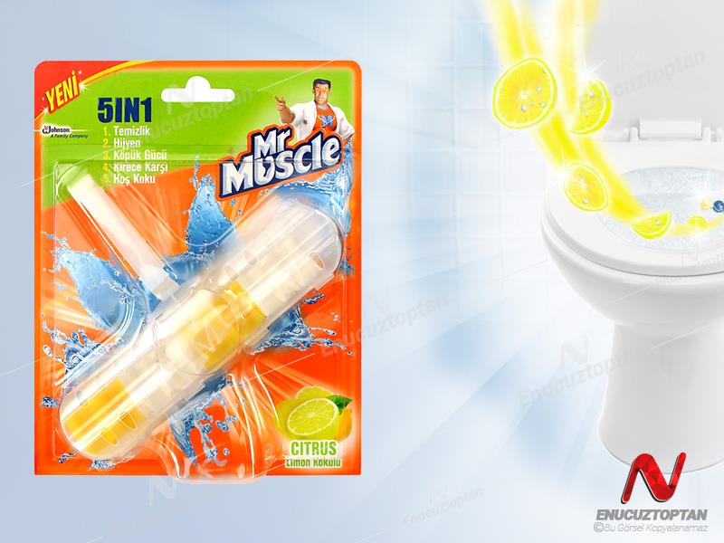 Mr Muscle 5 i Bir Arada Klozet Kokusu Blok Limon 30 Gr | ID4173