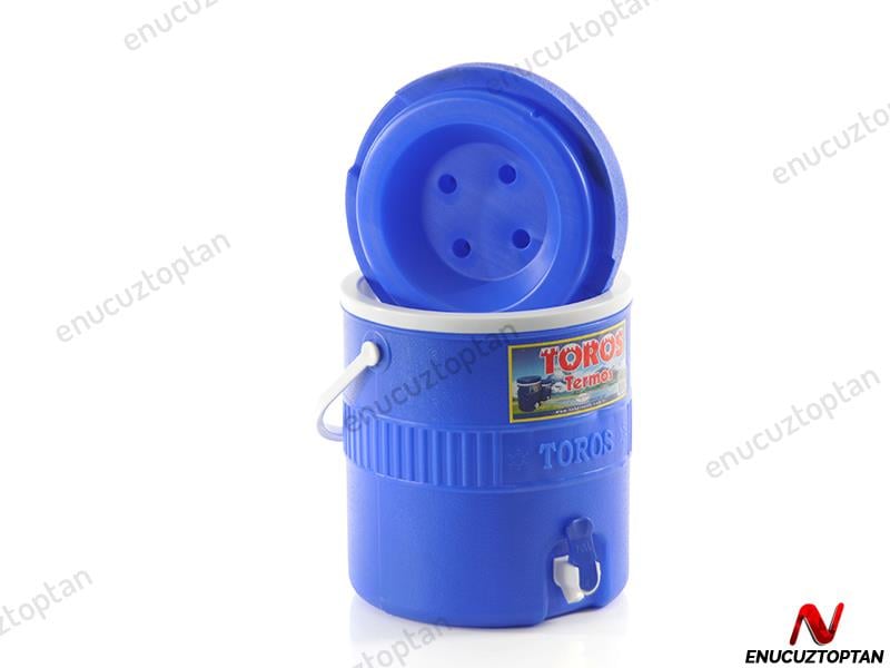 Musluklu Soğuk Su Termosu Plastik 15 Litre + 5 Litre Set | ID1754