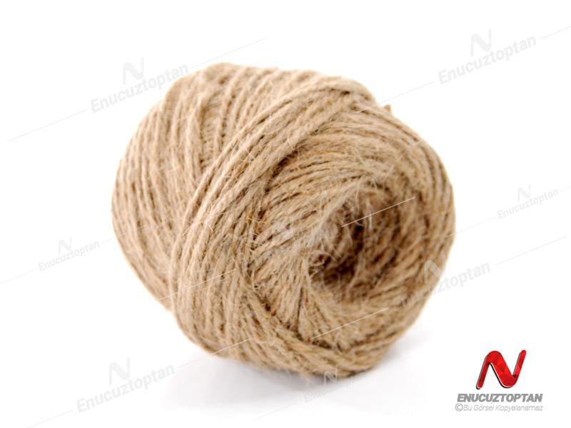 Naturel Jüt Hasır Kirnap ve Çuval İpi 100gr | ID4730