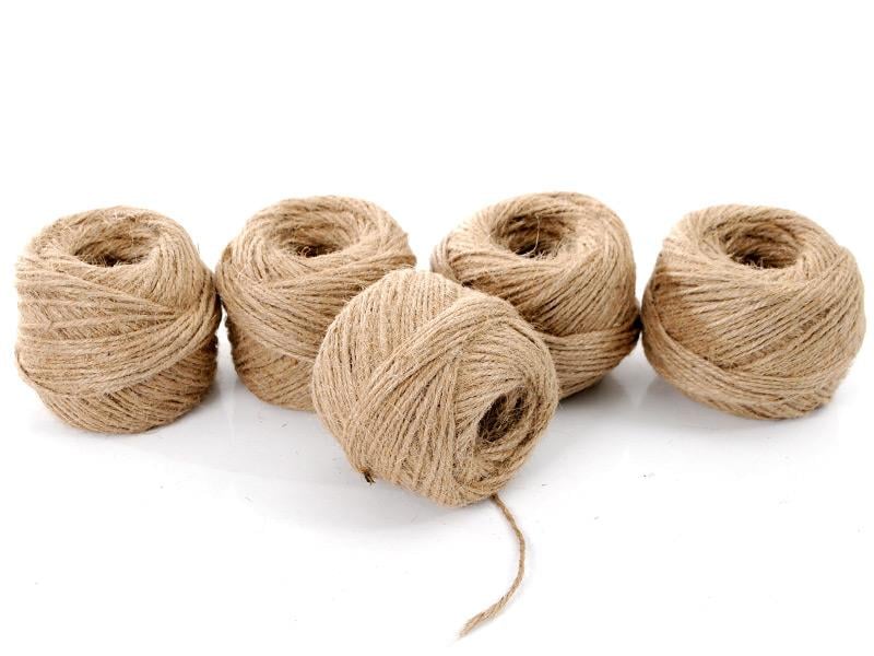 Naturel Jüt Hasır Kirnap ve Çuval İpi 100gr | ID4730