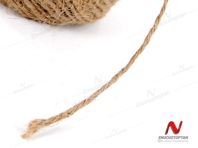 Naturel Jüt Hasır Kirnap ve Çuval İpi 100gr | ID4730