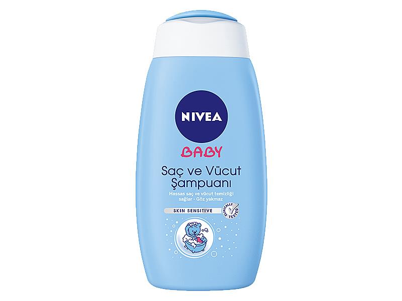 Nivea Baby Saç ve Vücut Şampuanı 200 ml Bebekler için özel formül| ID4204