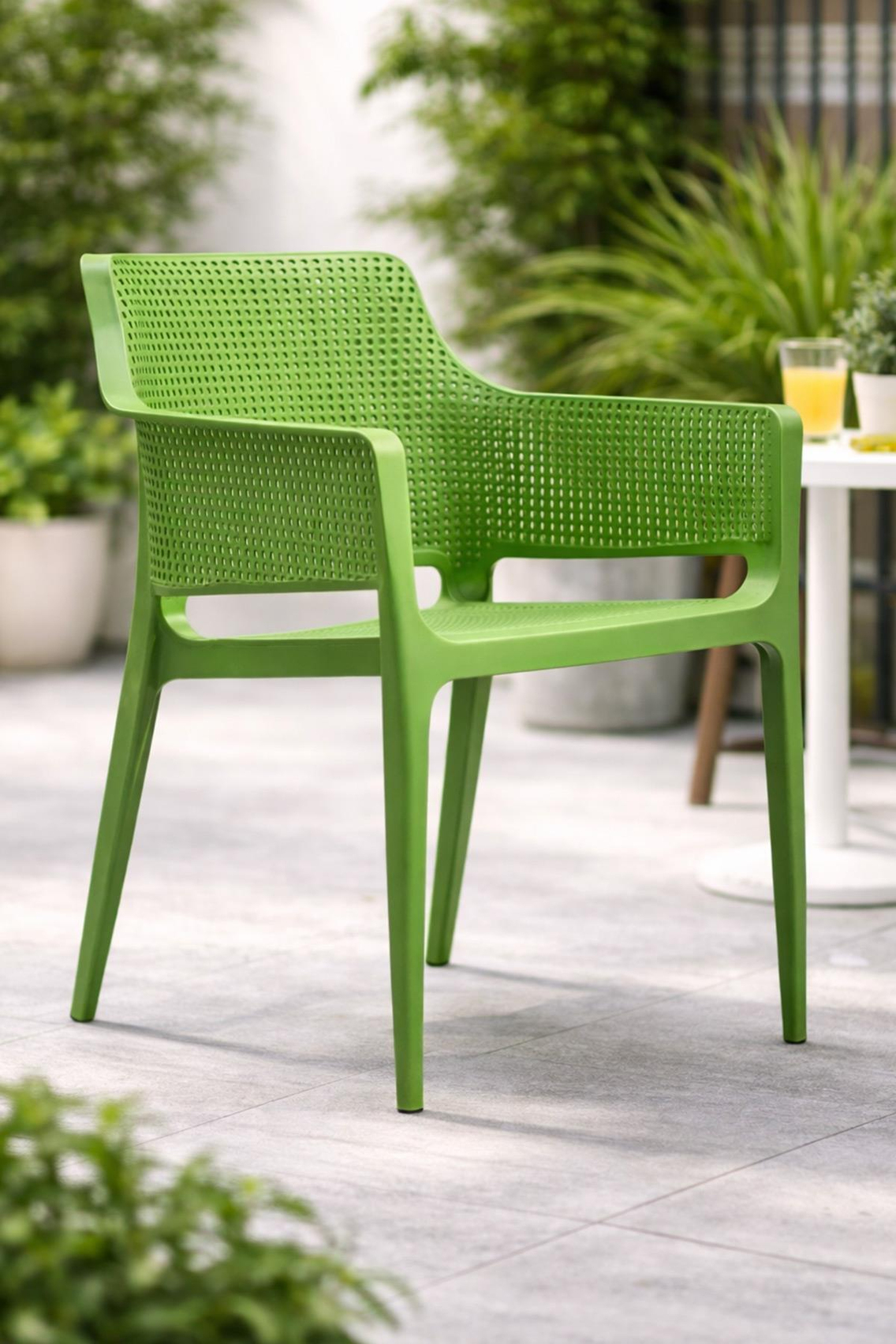 Novussi Boom Bahçe Balkon Sandalye Koltuk Yeşil | ID6461