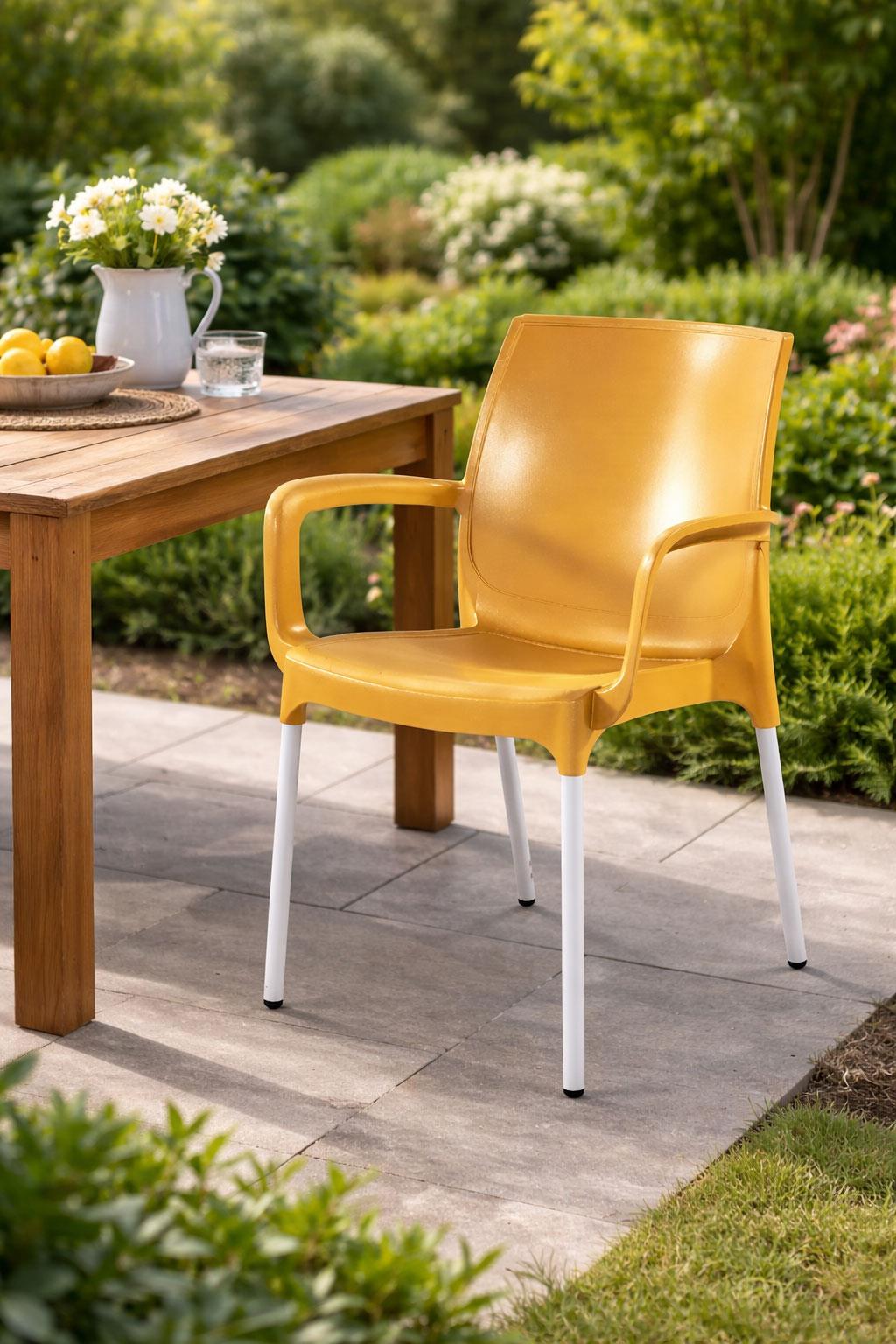 Novussi C009 Castello Koltuk Sandalye Hardal | ID6315