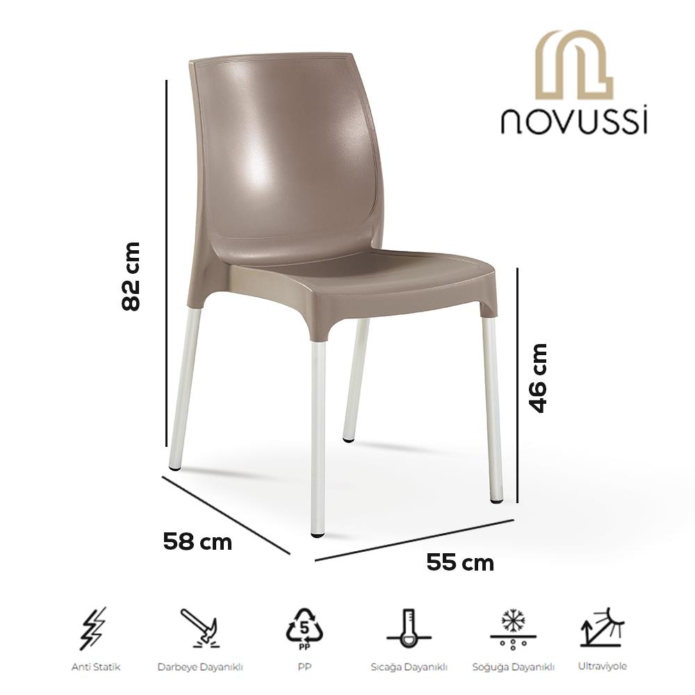 Novussi C010 Castel Sandalye Kum Beji | ID6253