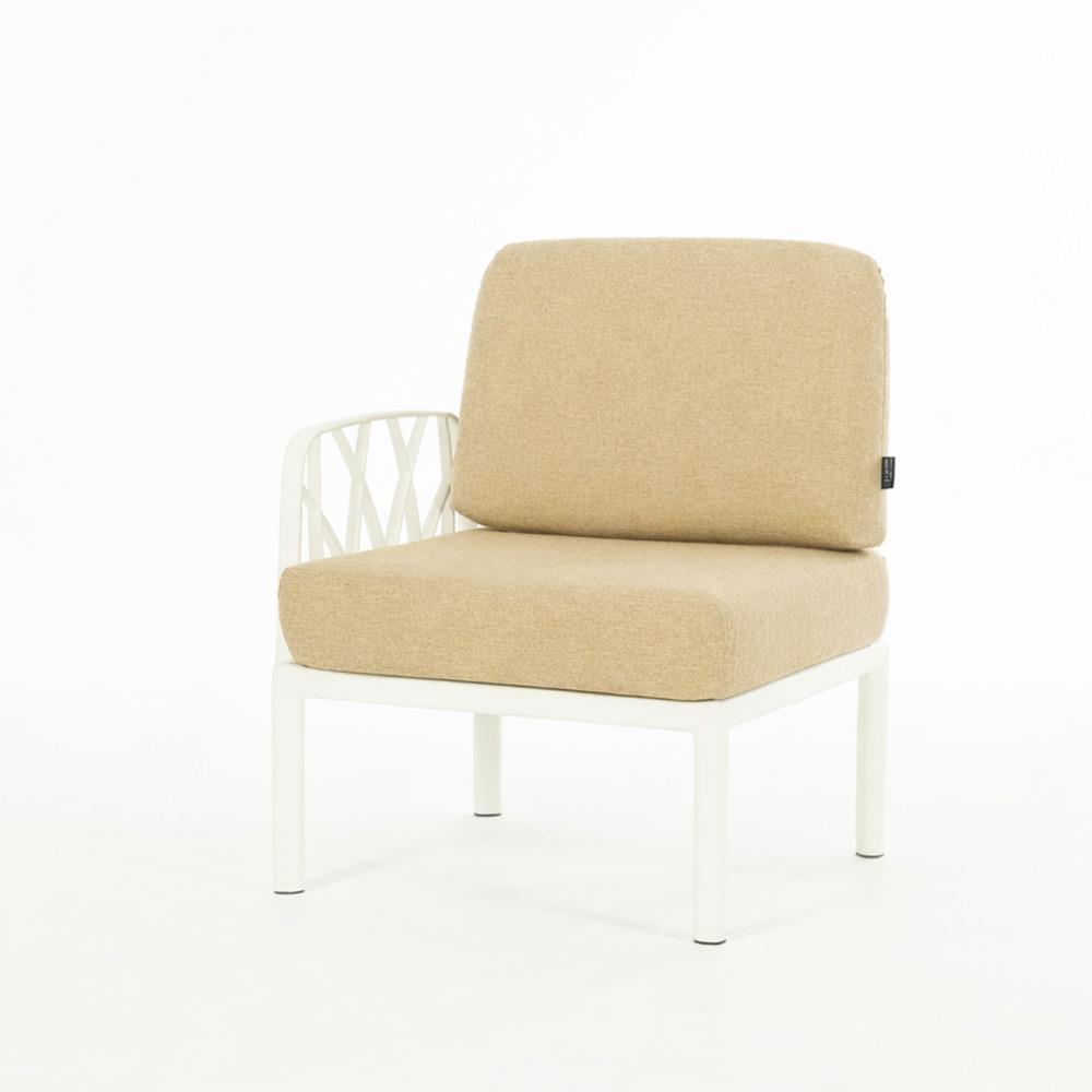 Novussi Garda Minderli 6 Kişilik Modüler L Koltuk + Orta Sehpa | ID6027