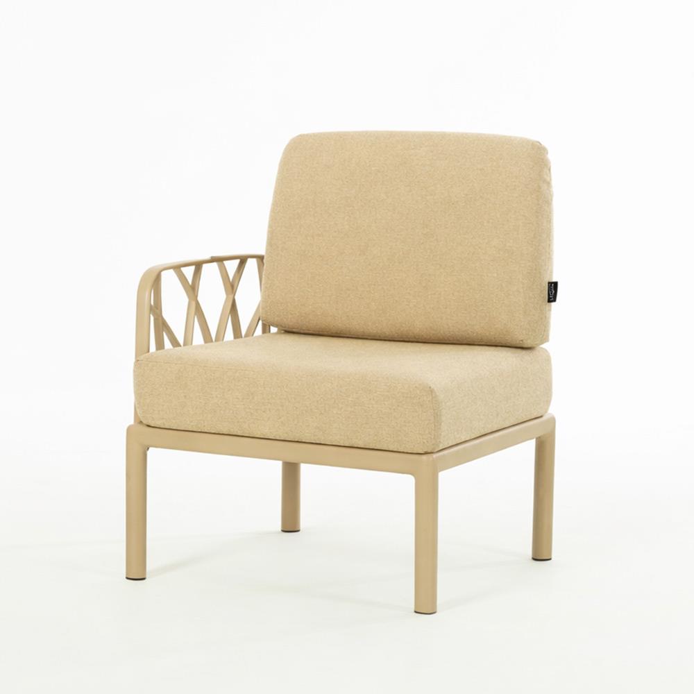 Novussi Garda Minderli 6 Kişilik Modüler L Koltuk + Orta Sehpa | ID6027