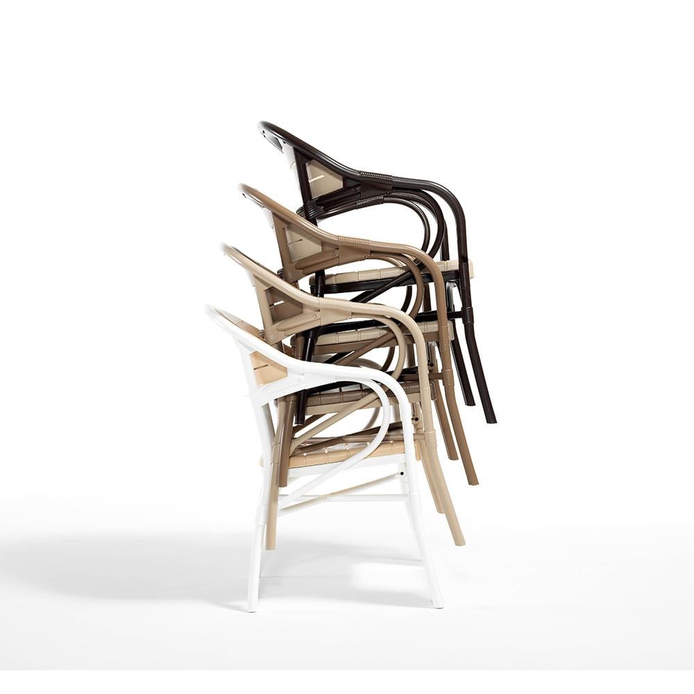 Novussi NST-004 Bamboo Sandalye Cappucino | ID4664