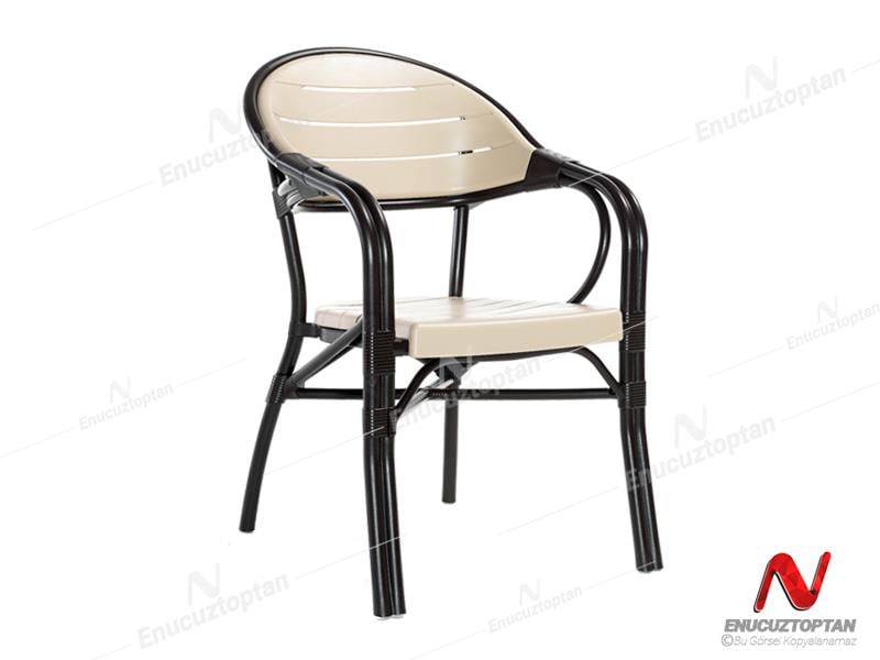 Novussi NST-004 Bamboo Sandalye Kahverengi| ID4661