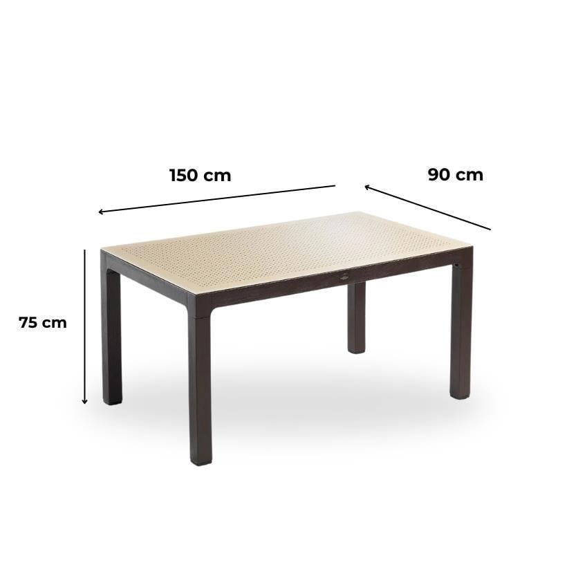Novussi NST-009 Seginus Bahçe Masa Takımı Camlı Masa + 6 Koltuk |  ID4641