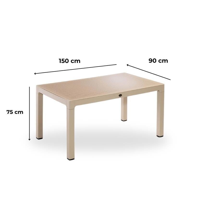 Novussi NST-009 Seginus Bahçe Masa Takımı Camlı Masa + 6 Koltuk |  ID4642