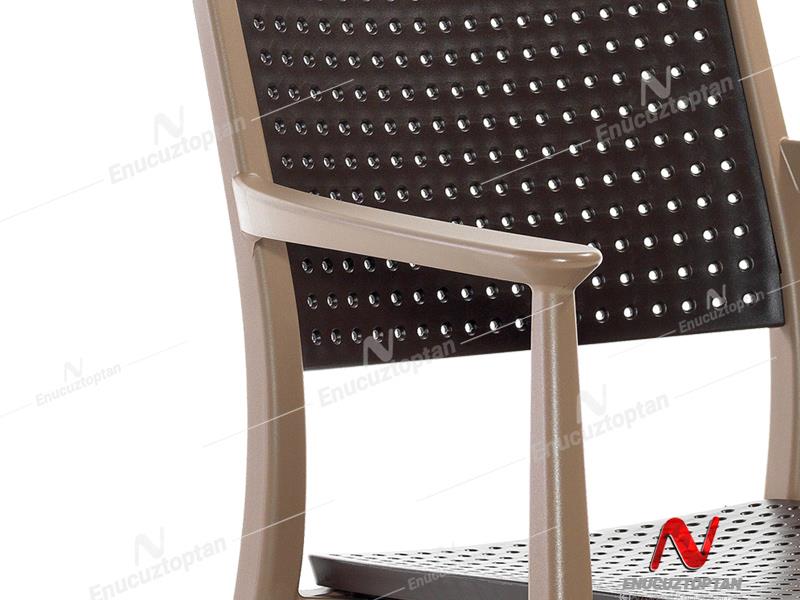 Novussi NST-010 Seginus Sandalye Kahverengi | ID4659