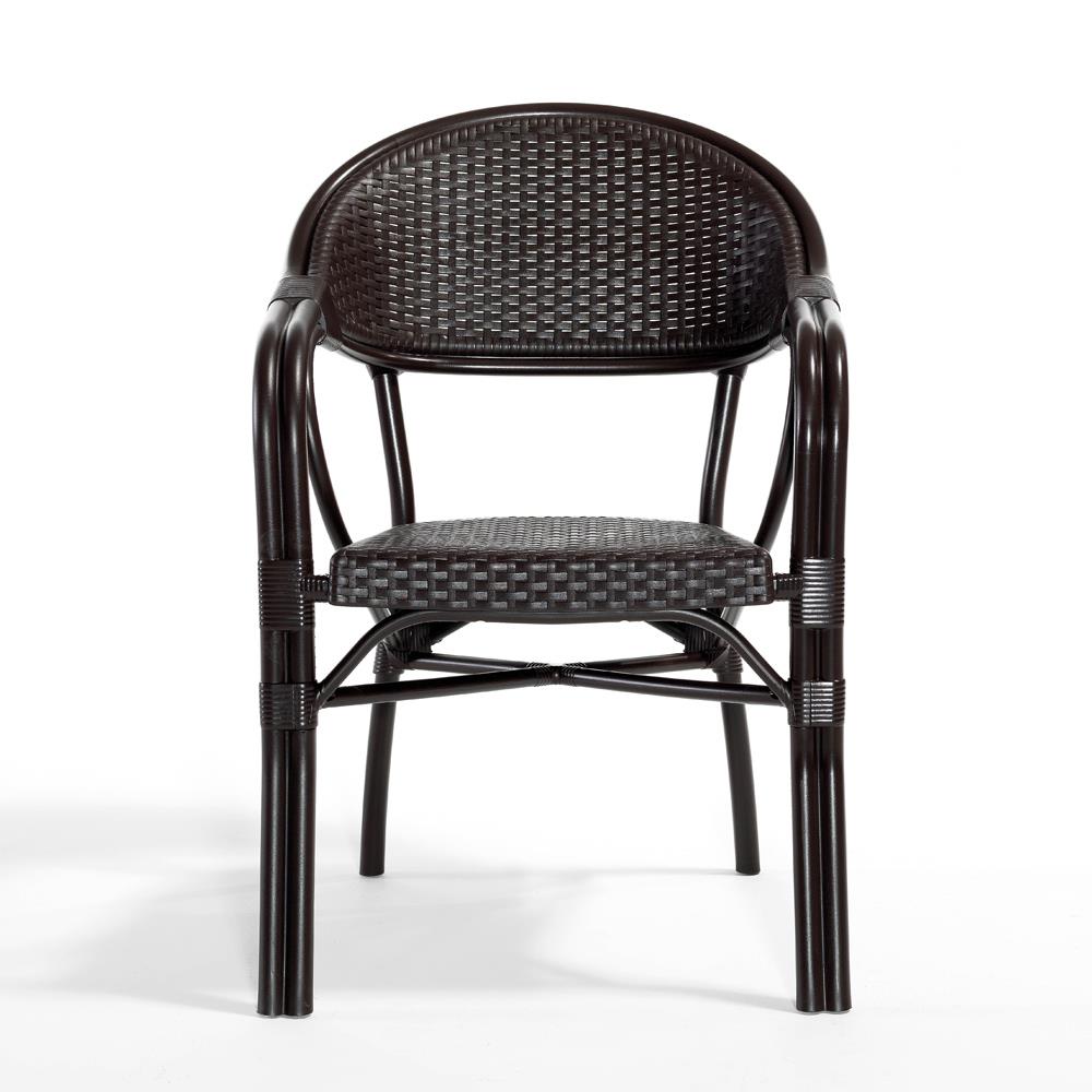 Novussi R-017 Nirvana Balkon Teras Bahçe Oturma Koltuğu Kahverengi | ID6254