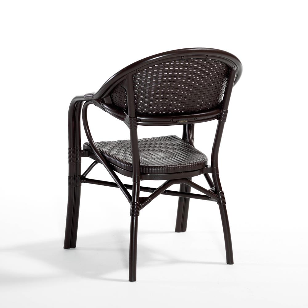 Novussi R-017 Nirvana Balkon Teras Bahçe Oturma Koltuğu Kahverengi | ID6254