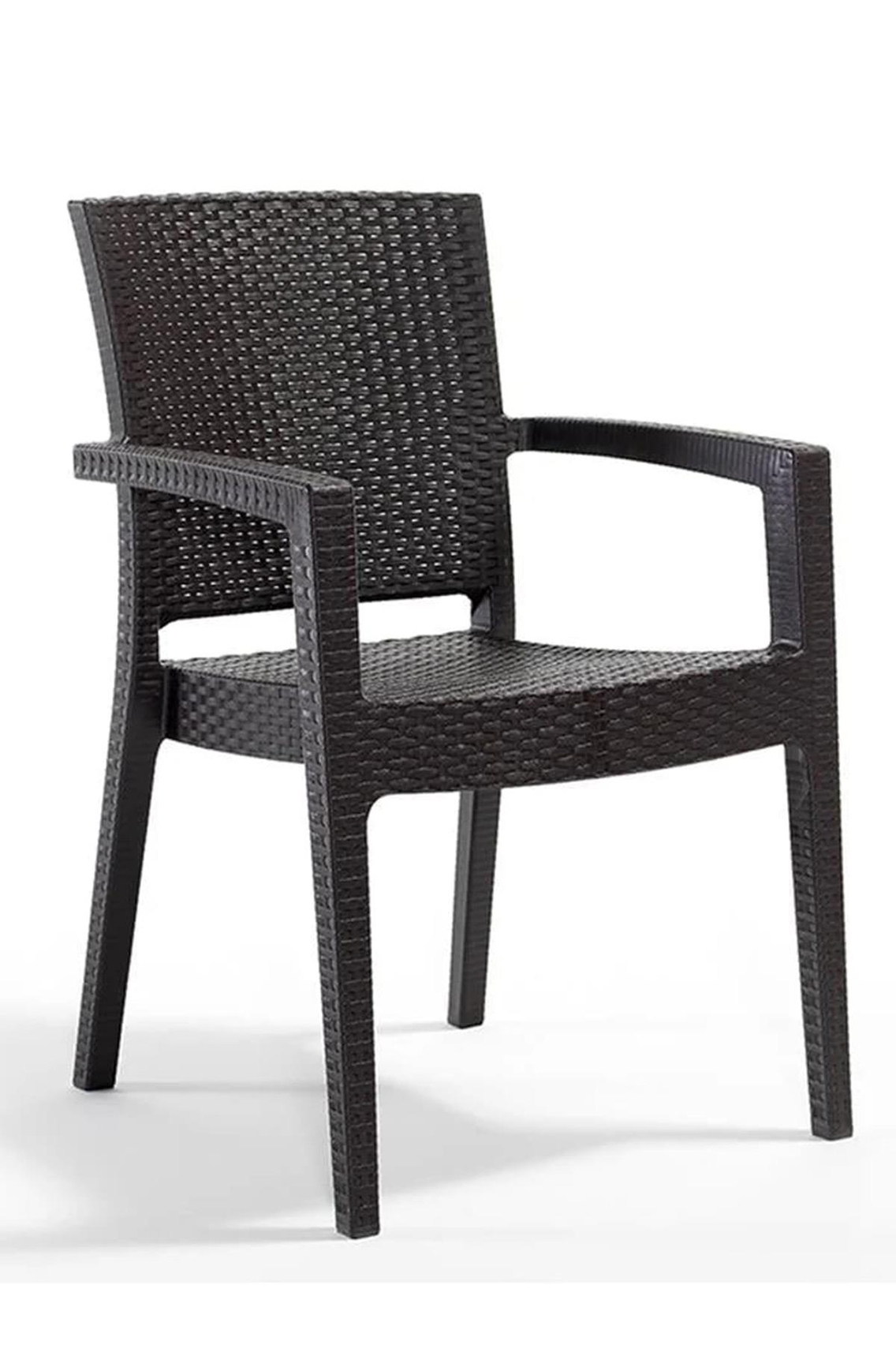 Novussi R006 Paris Rattan Koltuk Sandalye Kahverengi | ID1220