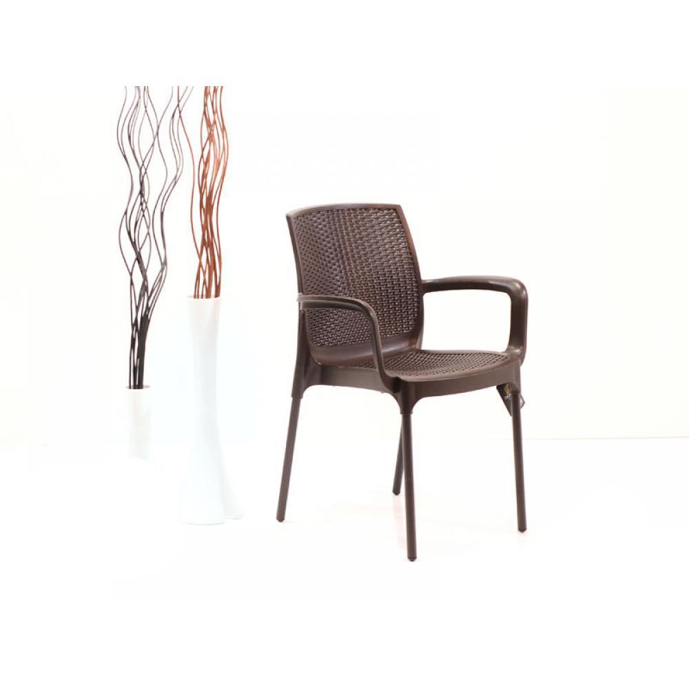 Novussi R008 Sunset Rattan Koltuk Sandalye Kahverengi | ID1227