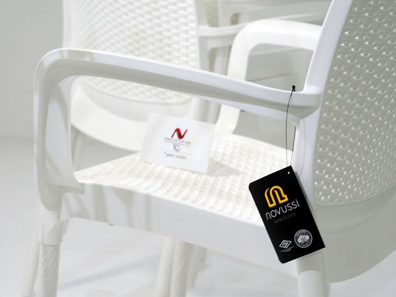 Novussi R008 Sunset Rattan Koltuk Sandalye Antrasit | ID1225