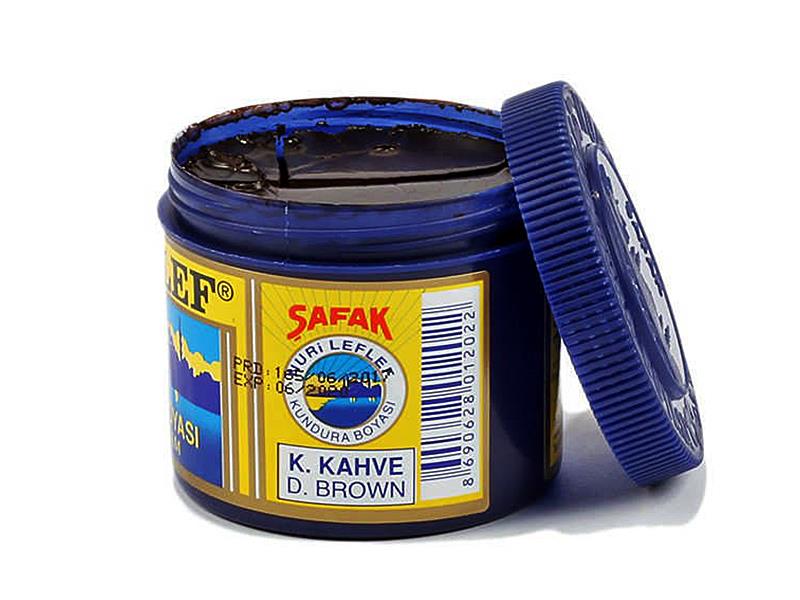 Nuri Leflef Kundura Ayakkabı Boyası Koyu Kahverengi 200 ml | ID4272