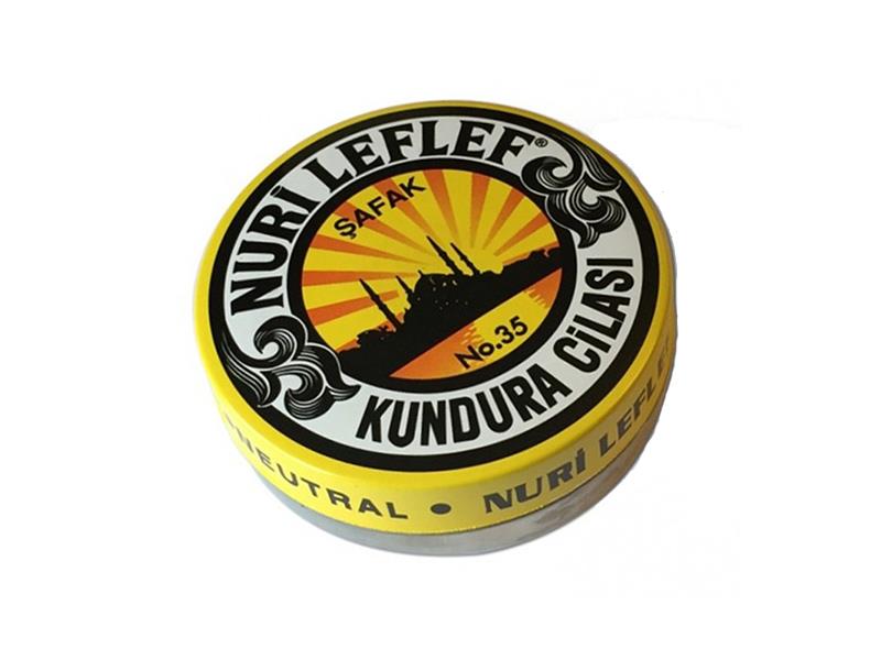 Nuri Leflef Kundura Ayakkabı Cilası Renksiz 95 ml | ID4282