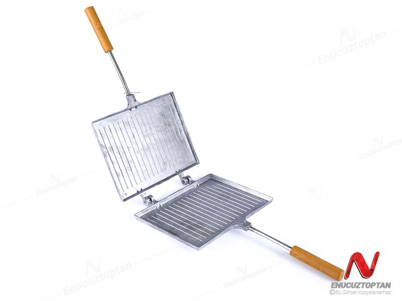 Ocak Üstü Tost Makinası Paslanmaz Metal Döküm | ID4397 