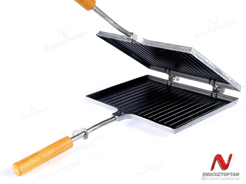 Ocak Üstü Tost Makinası Paslanmaz Teflon | ID4396