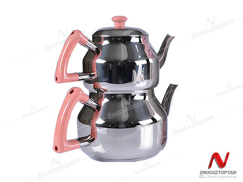 Özkent 315 Orta Marmaris Çelik Çaydanlık Takımı 3.4 Litre | ID4366