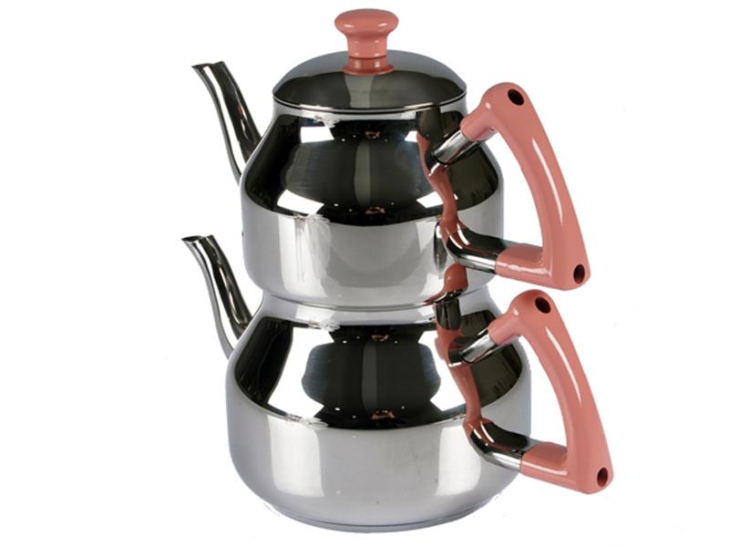 Özkent 316 Mega Marmaris Çelik Çaydanlık Takımı 4.9 Litre | ID4367