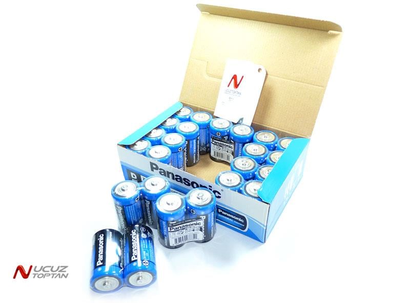 Panasonic D R20 Büyük Pil 24'lü Paket | ID703